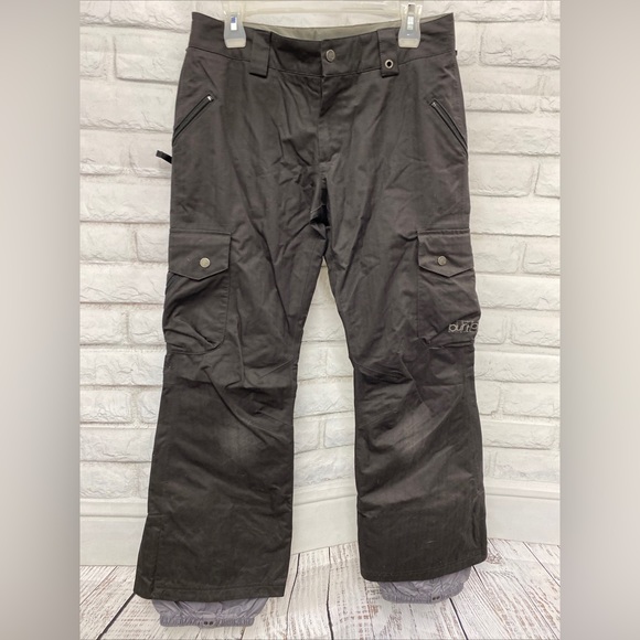 Burton Lucky Dry ride Black Snowboard Snow Pant With Vents Women's Small Winter - Picture 3 of 9
